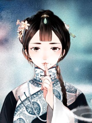78动漫国风仙侠画卷海报